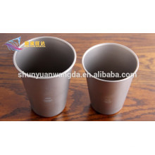 popular 330ml beer titanium cup, titanium cup, titanium mug for beer